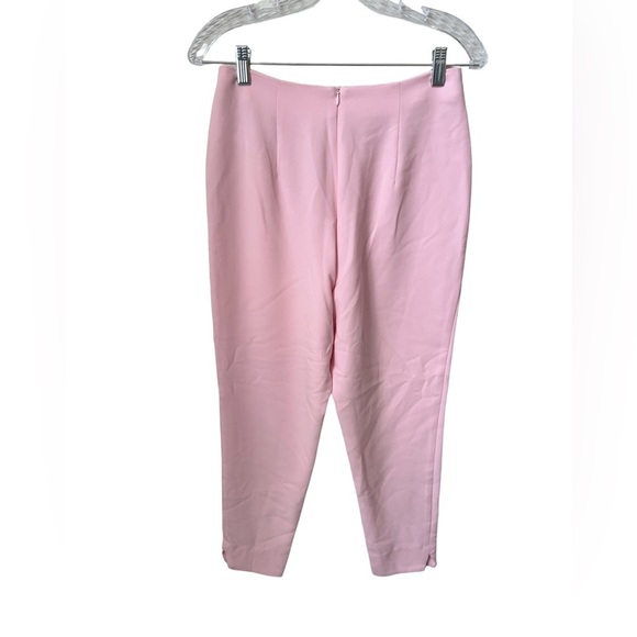 NWOT Cupcakes and Cashmere Veletta High-Waisted Pink Suit Pants Size 4 - Picture 5 of 7